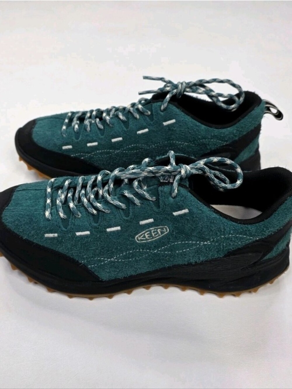 Keen Womens Size 10.5 Jasper Zionic Mediterranean Birch Trail Running Shoes - Picture 4 of 9